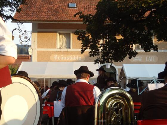 Standkonzert am Bräustüble
