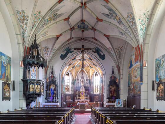 Kirchberg bei Simbach, Pfarrkirche St. Nikolaus, Innen