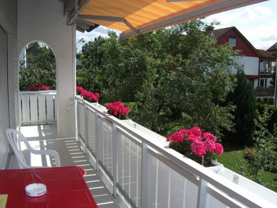 Balkon Ferienwohnung Fink