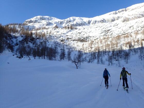 Unterwegs ins Schneekar