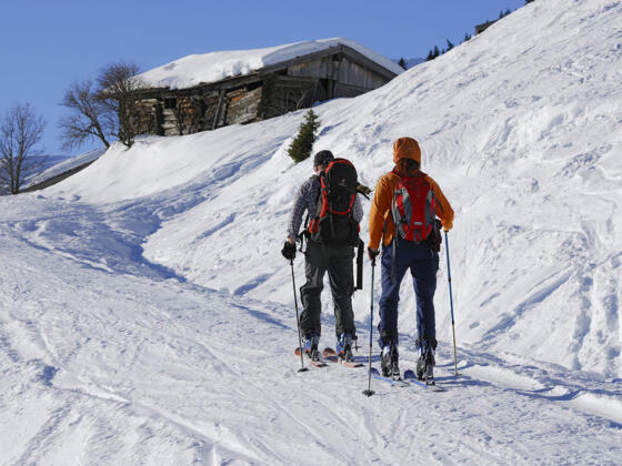 Vorbei an der Durachalm (1413 m)