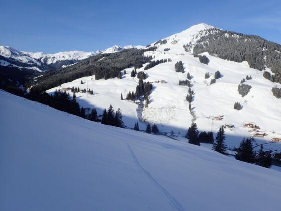 Zwölferkogel von der Schattberg West aus gesehen