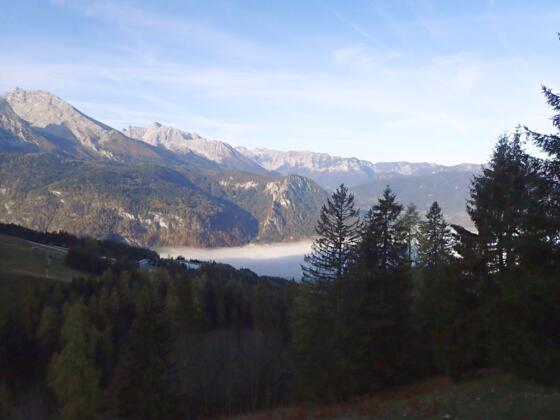 Nach dem Zaunüberstieg