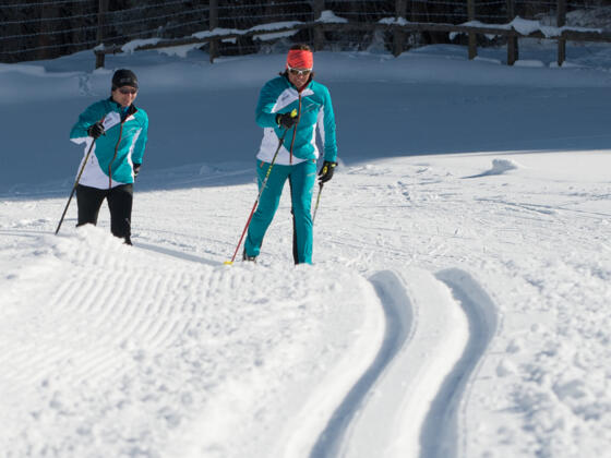 Langlaufen in der Wildkogel-Arena