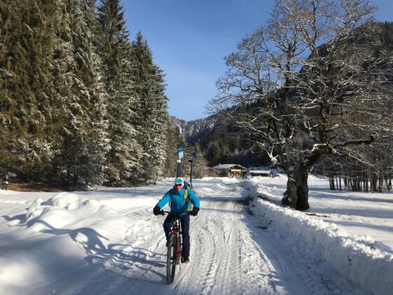 Bike und Ski zur Hochplatte