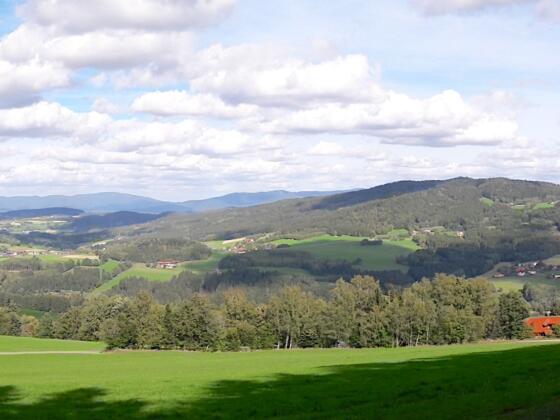 Panorama über Zierling