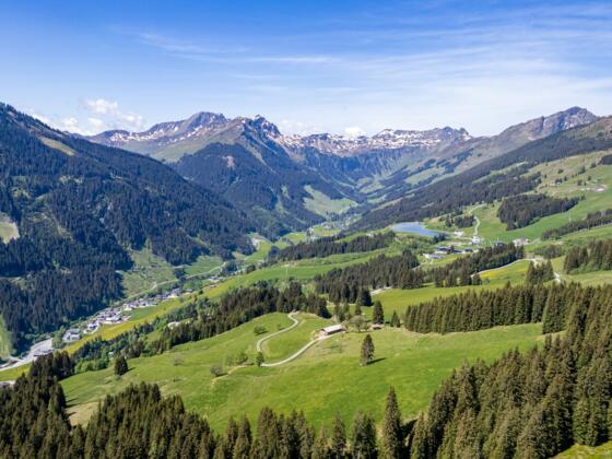 Blick in Richtung Talschluss