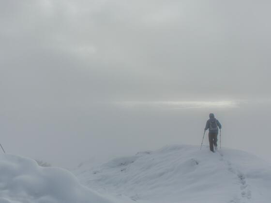 Einsamer Wanderer