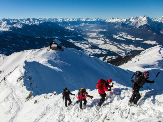 Gratübergang von der Kellerjochhütte zum Kreuzjoch