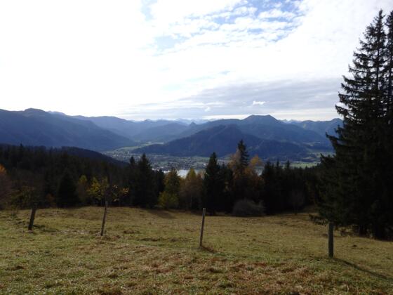 Blick auf den Tegernsee