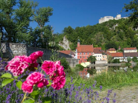 Das malerische Kallmünz am Zusammenfluss von Vils und Naab