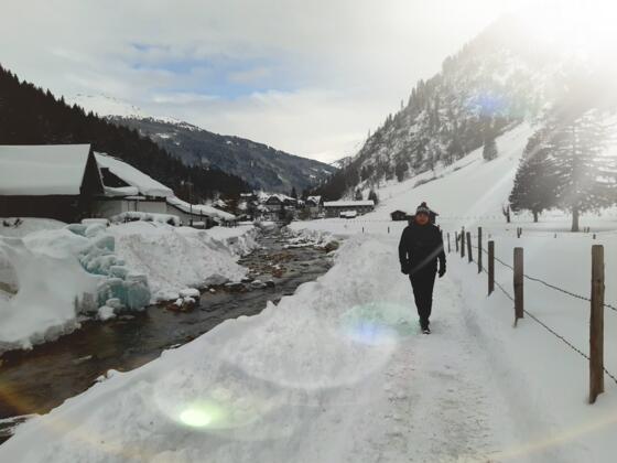 Luis Trenkerweg Winter