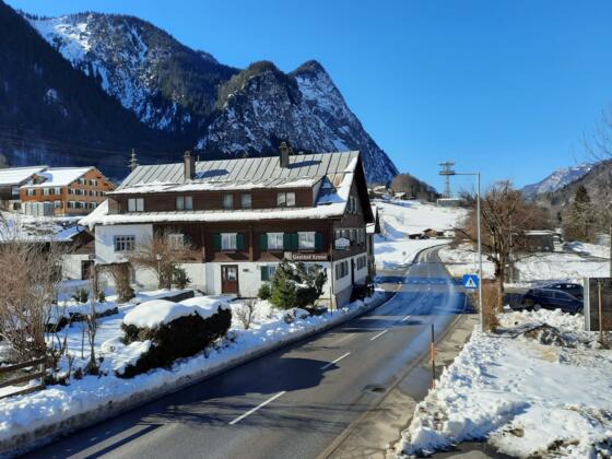 Gasthof Krone außen Winter