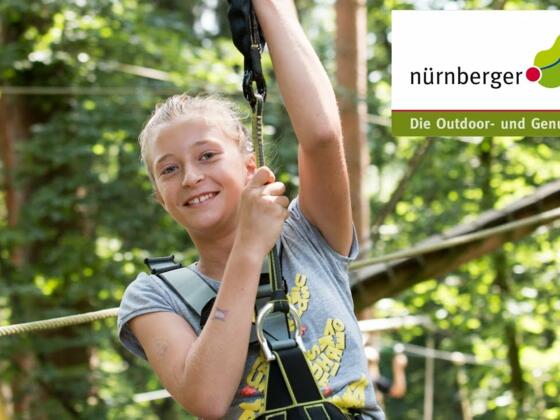 Klettern im Nürnberger Land - Waldseilpark Rummelsberg