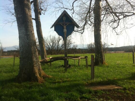 Wegkreuz am Höhenweg