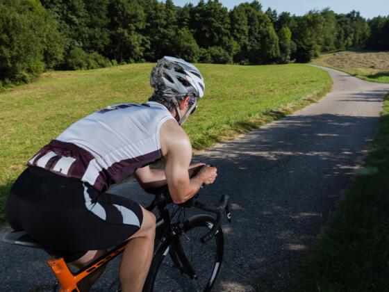 Rennrad fahren