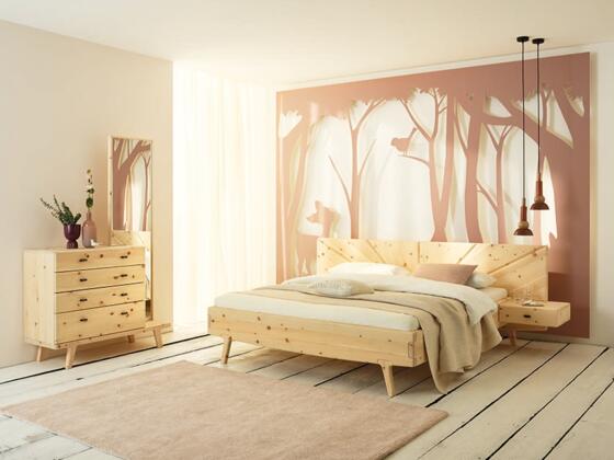 Schlafzimmer Zirbe
