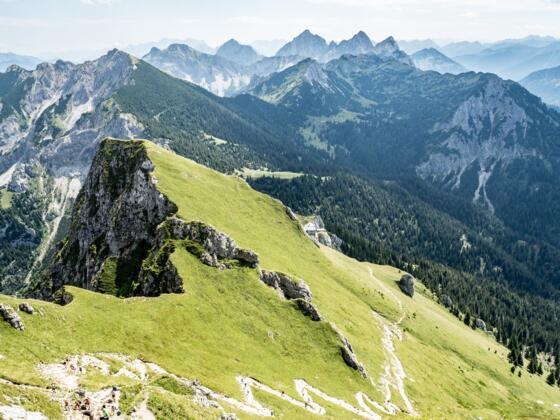 Weg zum Gipfel