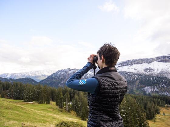 Rangerin Carina mit Weitblick