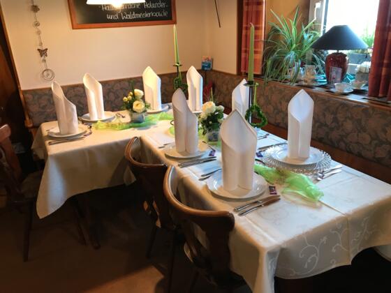 Gaststube im Gasthof zum Waldstein