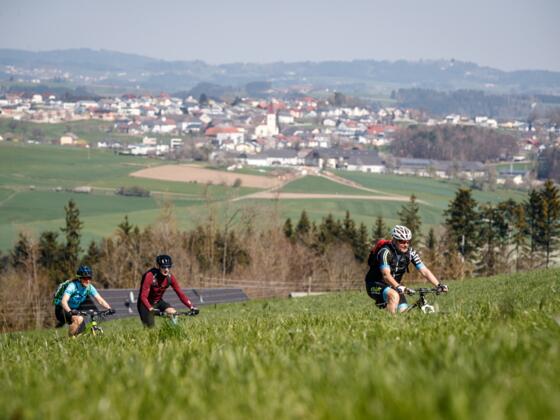 Mountainbiken bei Kirchberg ob der Donau