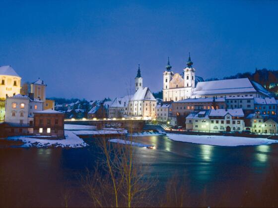 Zusammenfluss Steyr
