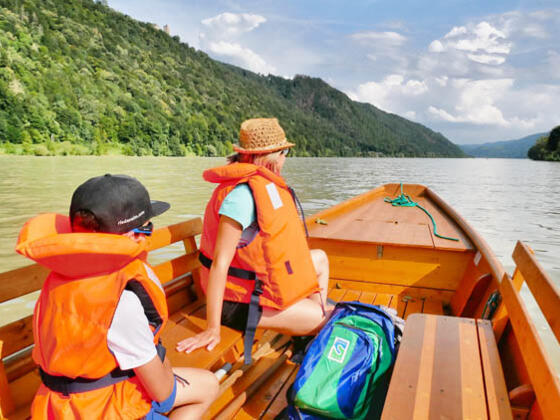 Zillenfahrt auf der Donau © WGD Donau Oberösterreich Tourismus GmbH/PATATOFRIENDLY