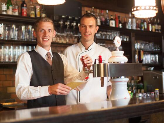 Florian Kurzmann und Christian Schatz freuen sich auf Ihren Besuch