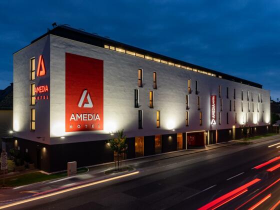Amedia Hotel Außenansicht