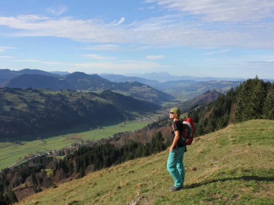 Blick in Richtung Vorarlberg