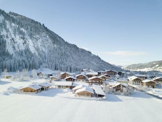 Almdorf Tirol Winter