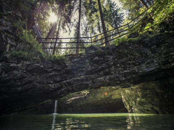 Naturbrücke Kleinwalsertal