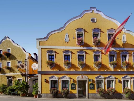 Vitalhotel Ansicht mit Eingang