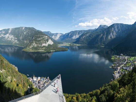 Hallstatt Skywalk Welterbeblick