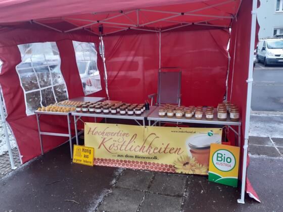 Marktstand Bioimkerei