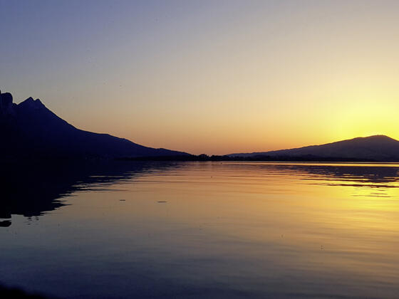 Abendstimmung am Mondsee