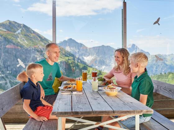 Pause im Panoramarestaurant