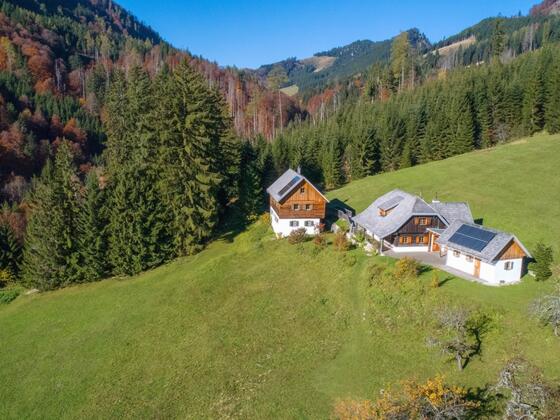 Flugaufnahme Nationalpark  WildnisCamp