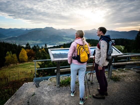 Blick zum Tegernsee