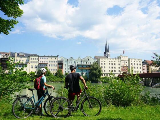 Blick zur Wasserburger Altstadt
