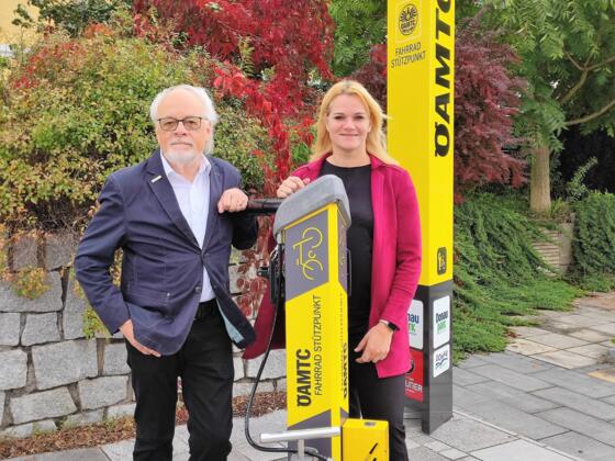 ÖAMTC-Rad-Service-Säule Mauthausen