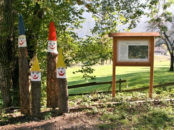 Start des Märchen- und Sagenweges in Bürs