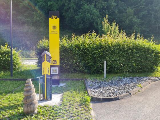 ÖAMTC Fahrradstützpunkt beim Nationalpark Besucherzentrum Ennstal