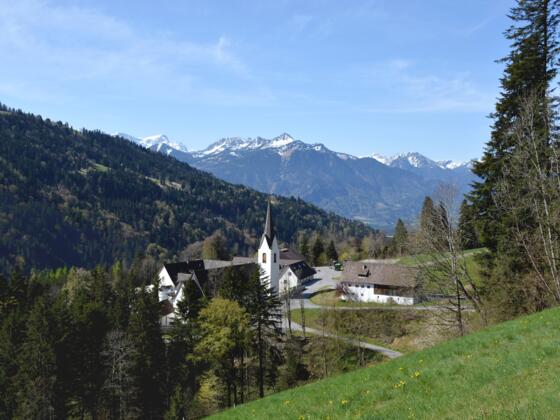 Unterwegs auf dem historischen Walserweg von Thüringerberg nach Damüls
