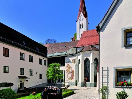 Das Crescentiakloster in Kaufbeuren im-Allgaeu