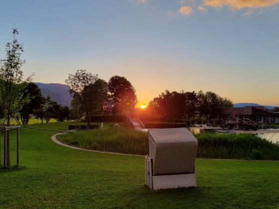 Sonnenaufgang Vitalpark Burgberg