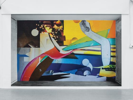 Wandbild CCHH Nr. 27, Scharaun, Shedhalle 2019