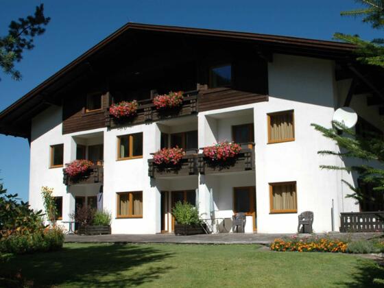 Appartements Vilsalp Ansicht Südseite