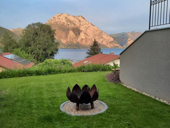 Feuerstelle im Garten