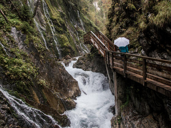 Erlebnis Wimbachklamm im Nationalpark Berchtesgaden